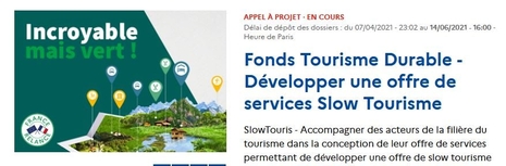fonds tourisme durable