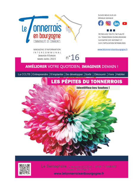 Magazine janvier-févier-mars-avril 2023 couverture Magazine janvier-févier-mars-avril 2023 couverture
