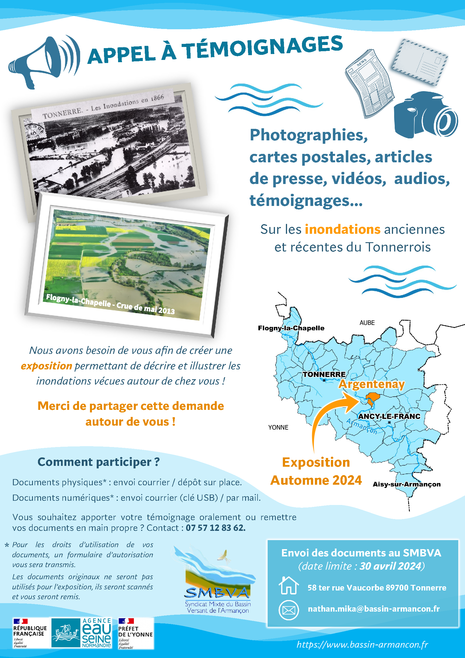 SMBVA appel à témoignages