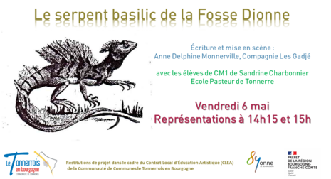 Cléa école Pasteur Tonnerre 2022 restitution 