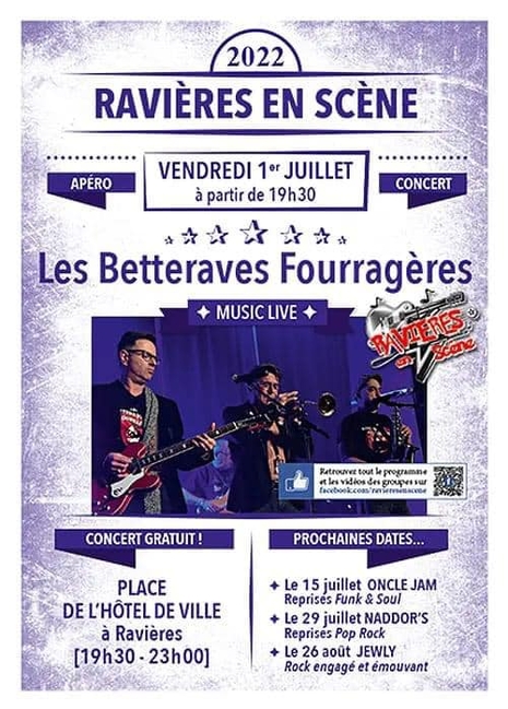 Ravières en scène 1er juillet 2022