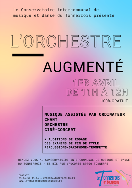 L'Orchestre Augmenté du Conservatoire intercommunal