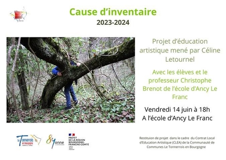 CLEA Cause d'inventaire école d'Ancy-le-Franc le 14 06 2024