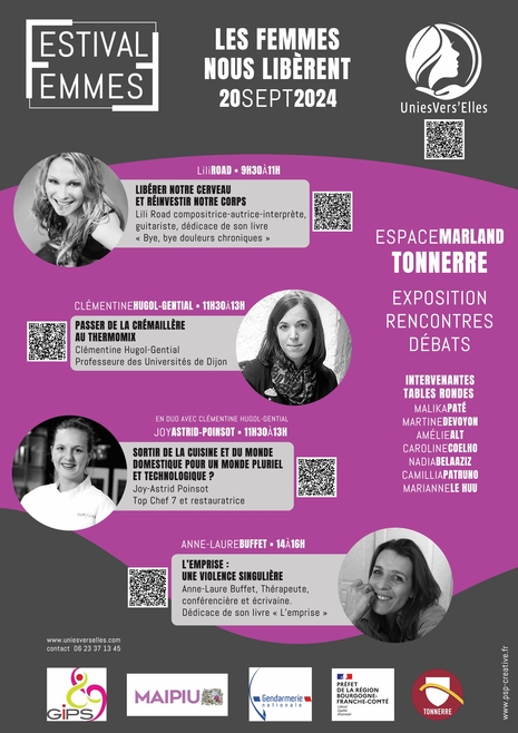Festival Femmes 2024 affiche 2