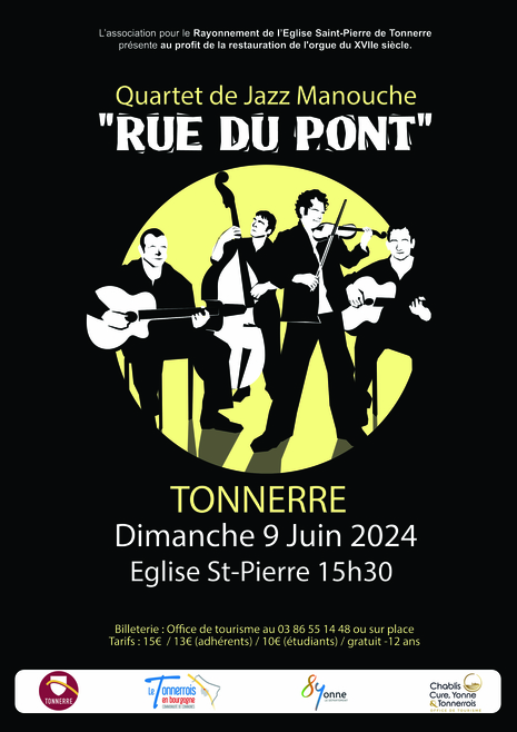 Rue du pont en concert à l'église Saint-Pierre