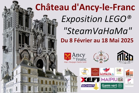 Expo LEGO au chateau d'Ancy-le-Franc 2025