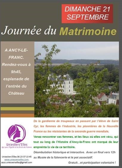 Journées du Matrimoine 2025