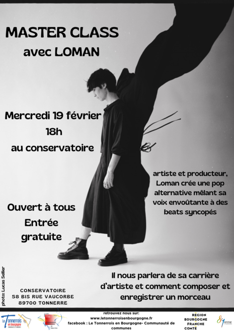 Master Class avec Loman 2025