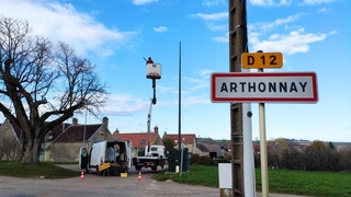 Réseau hertzien Arthonnay